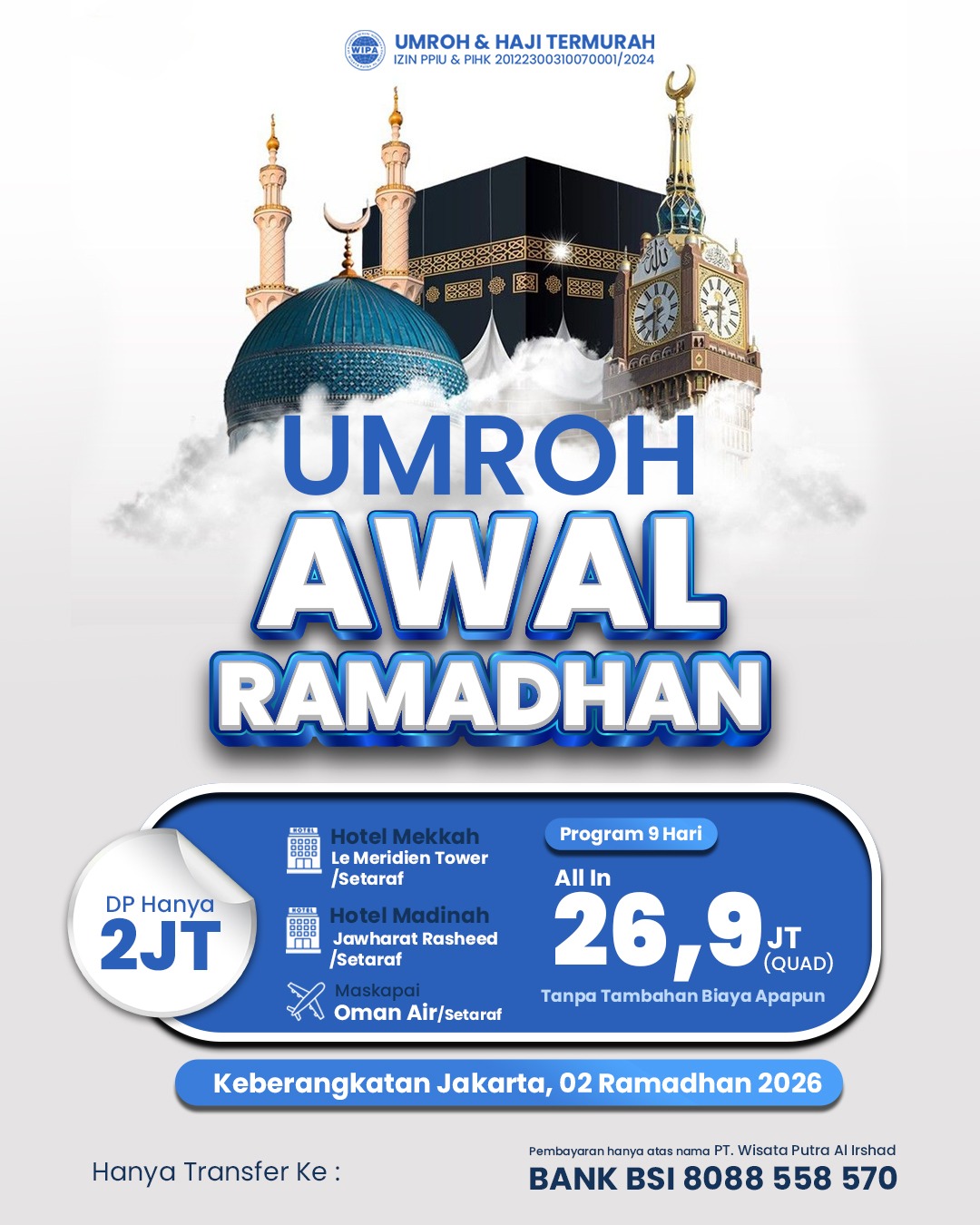 UMROH AWAL RAMADHAN 2026