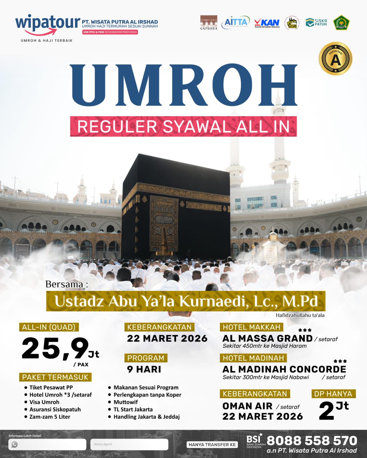UMROH REGULER SYAWAL ALL IN