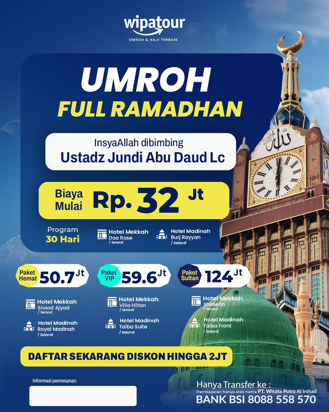 UMROH FULL RAMADHAN 2026