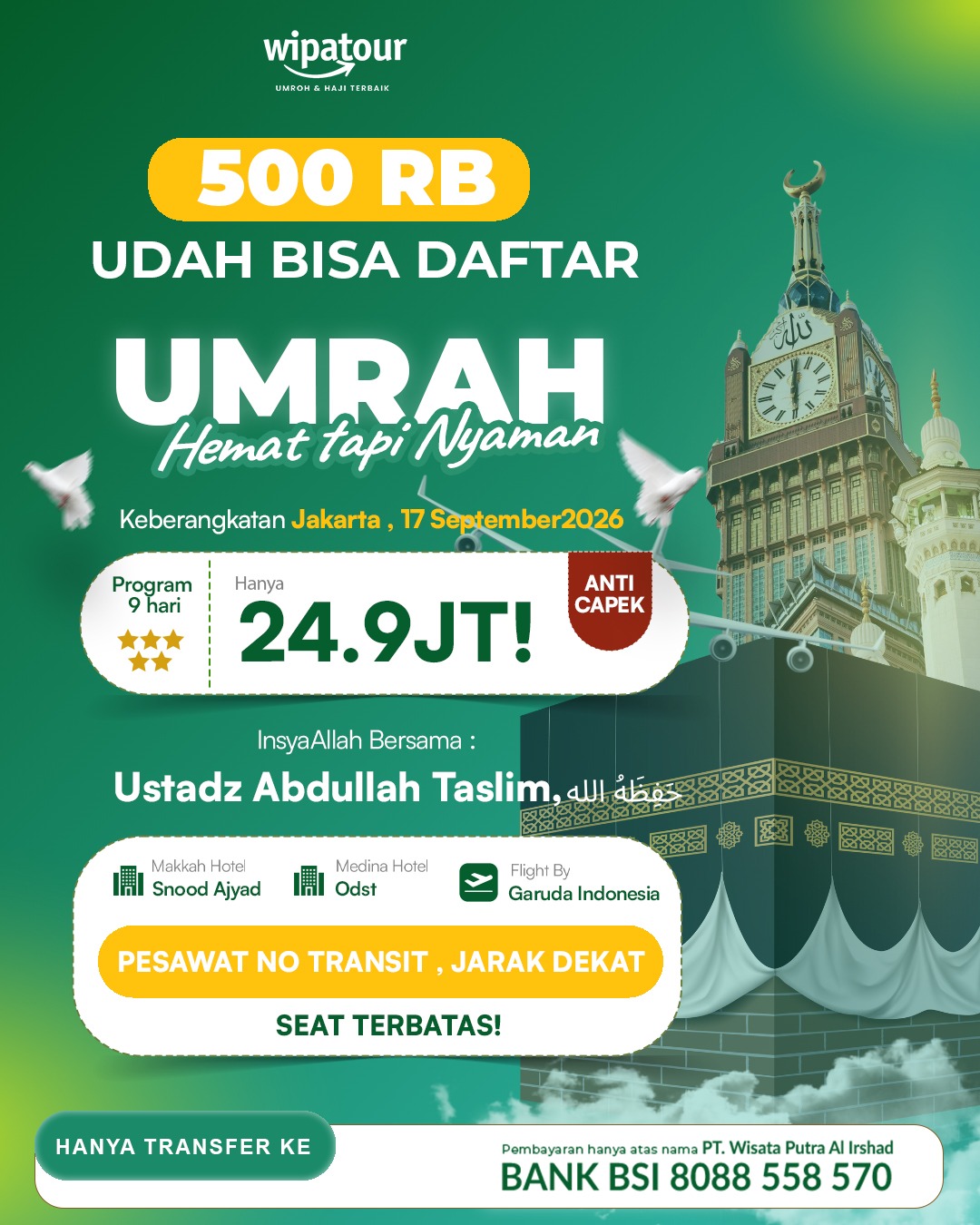 UMROH SEPTEMBER 2026