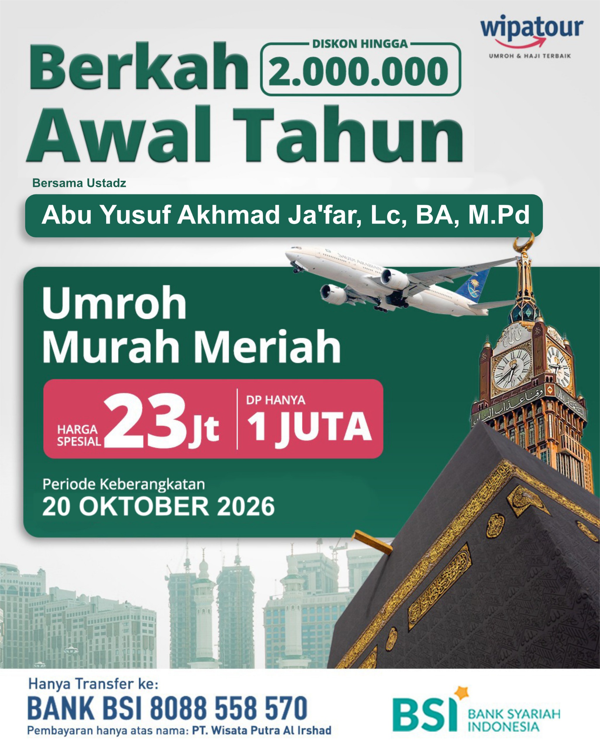 UMROH BERKAH AWAL TAHUN (9 HARI)