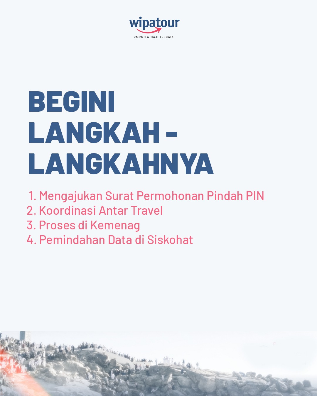 Langkah pindah pin 2026