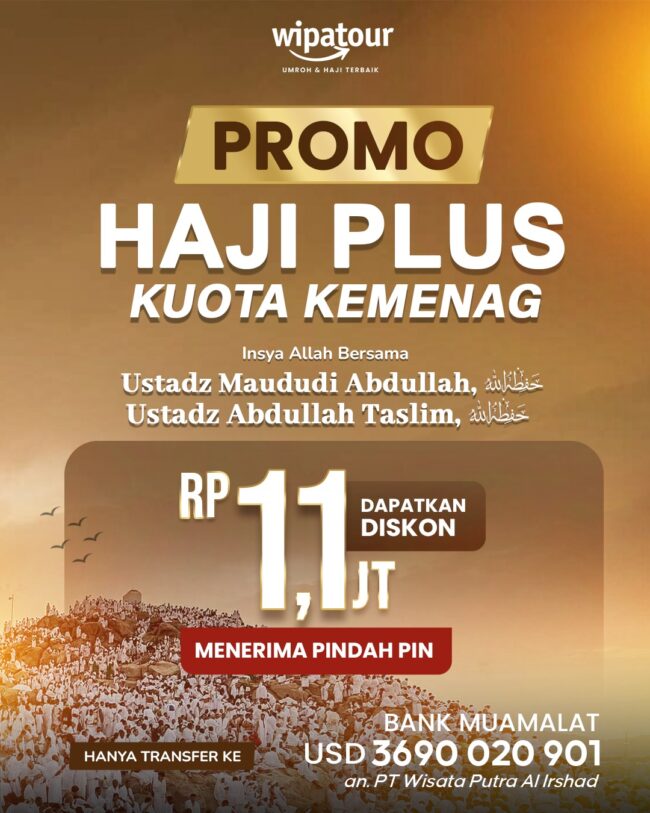 PROMO HAJI PLUS – KUOTA KEMENAG