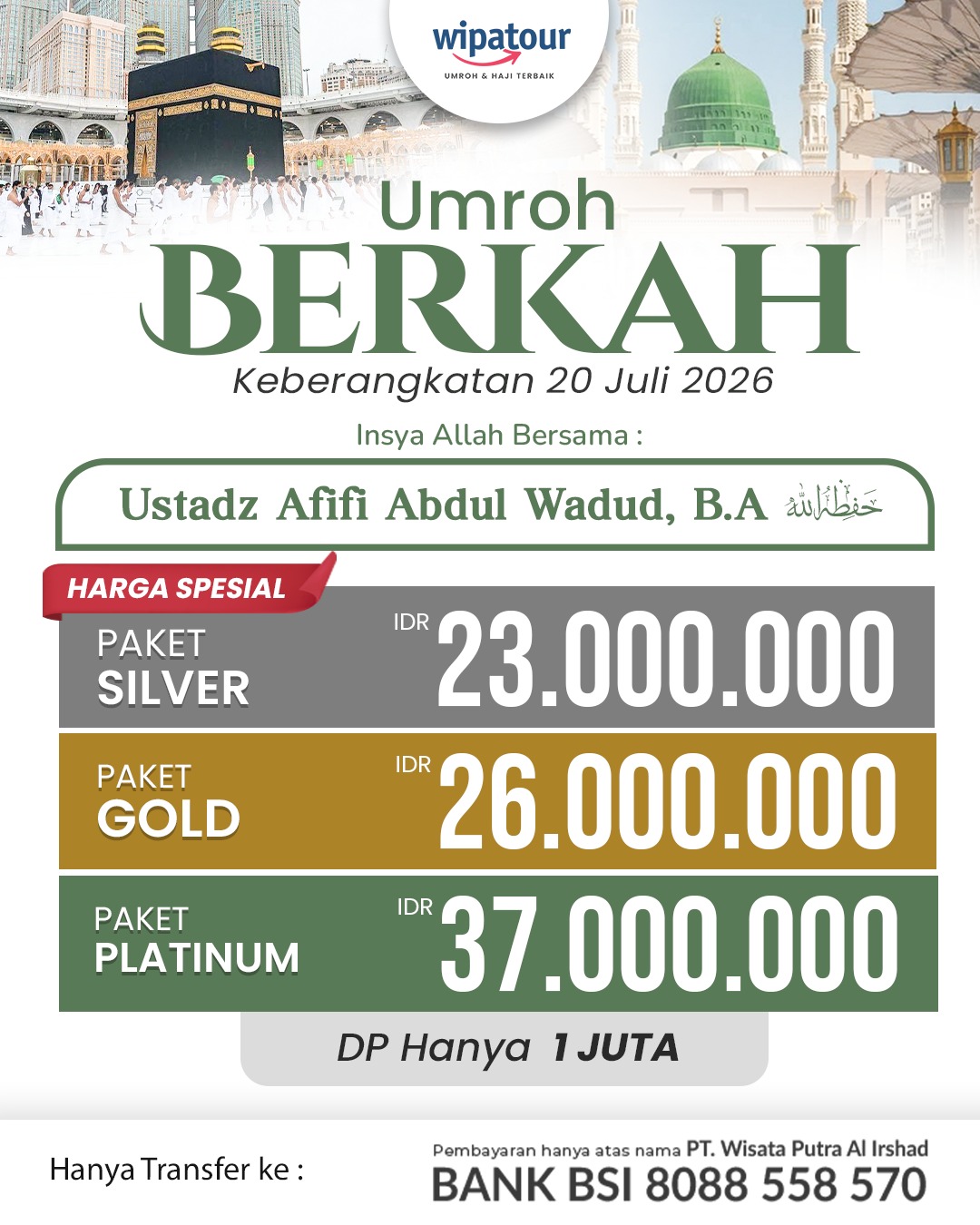 UMROH BERKAH (9 HARI) UMROH BERKAH (9 HARI)