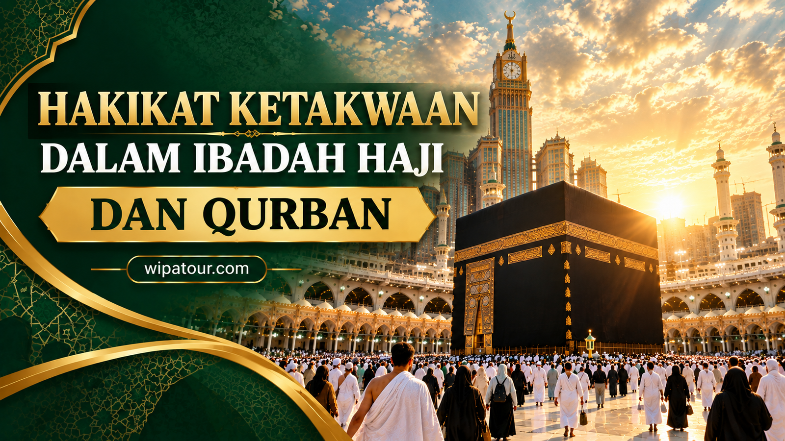 HAKIKAT KETAKWAAN DALAM IBADAH HAJI DAN QURBAN HAKIKAT KETAKWAAN DALAM IBADAH HAJI DAN QURBAN