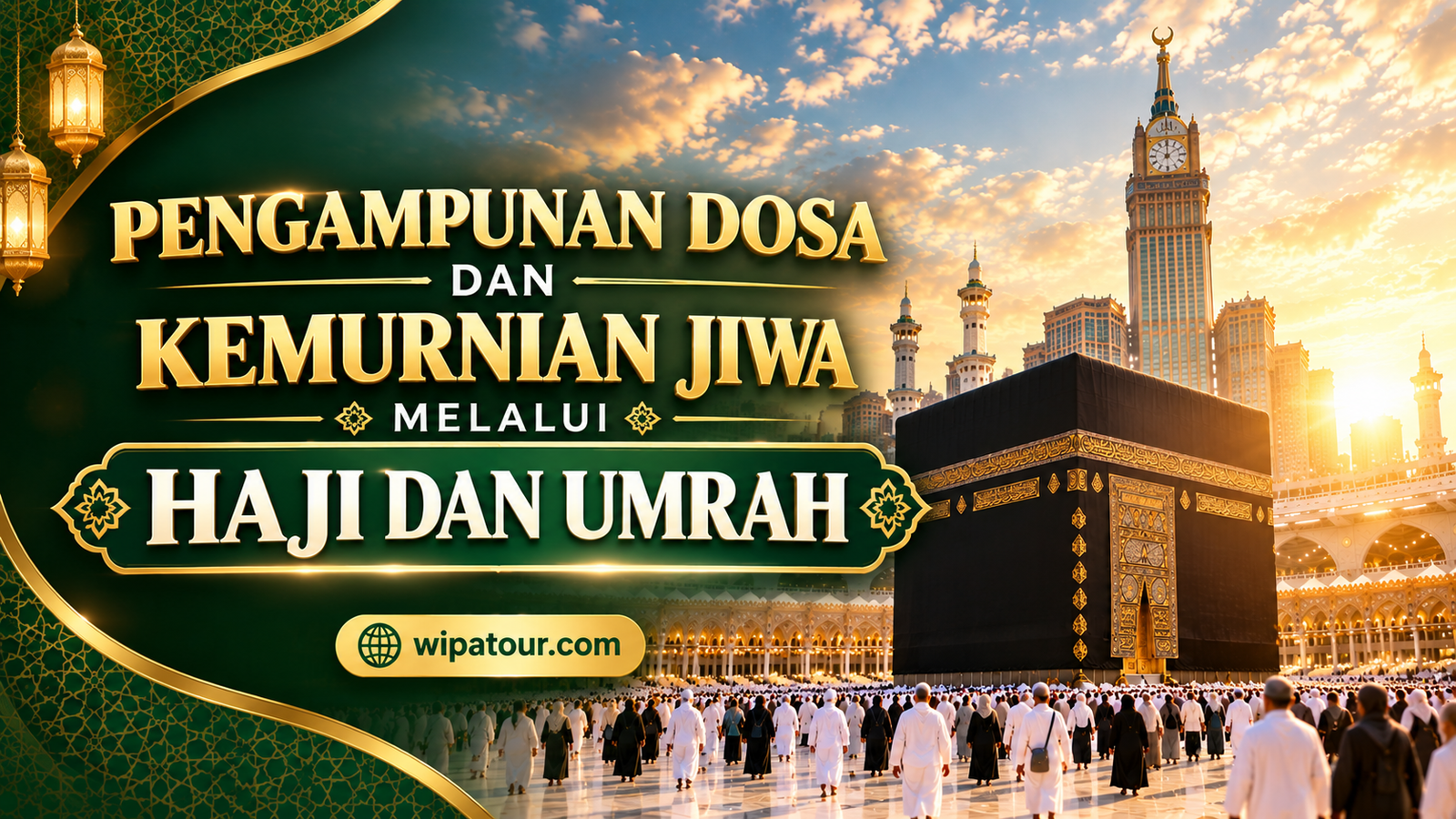 PENGAMPUNAN DOSA DAN KEMURNIAN JIWA MELALUI HAJI DAN UMRAH PENGAMPUNAN DOSA DAN KEMURNIAN JIWA MELALUI HAJI DAN UMRAH